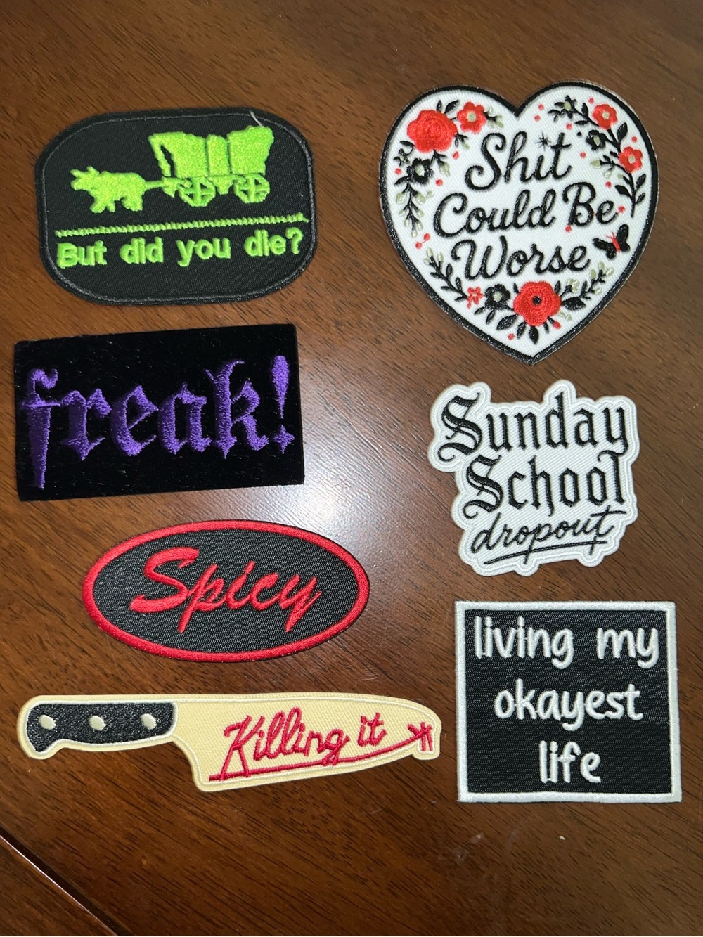 Lot of patches